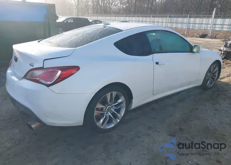 2013 Hyundai Genesis 2.0T R-Spec z USA, uszkodzony, nr VIN KMHHT6KD0DU107587